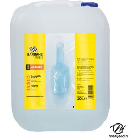 AdBlue 10L Bardahl avec bec verseur - Solution SCR diesel