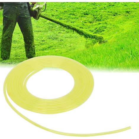 Tuyau carburant jaune 3 mètres, tube essence 2x3.5mm pour tondeuse et débroussailleuse, accessoire moteur (1/4)