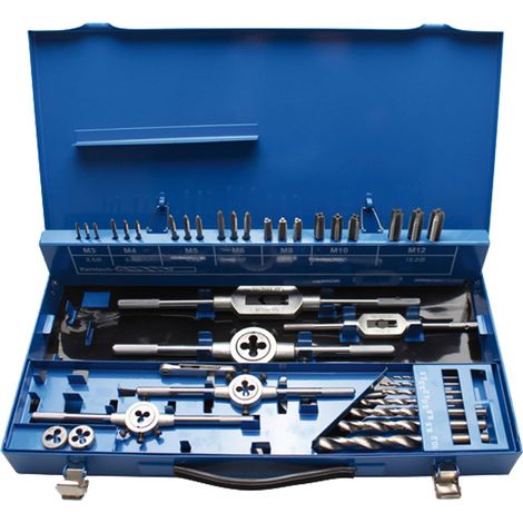 Fileteado y roscado BGS Technic m3-m12 44 piezas metal