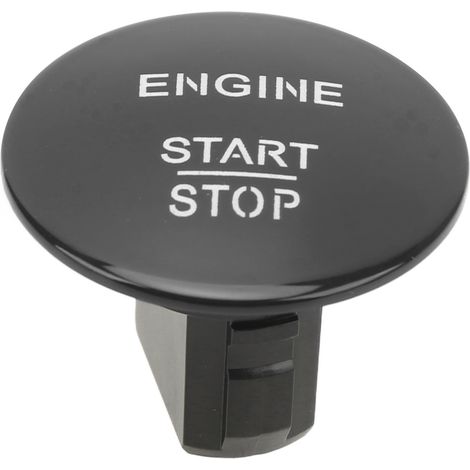 Motorstart-Stopp-Knopf 2215450714 Zündschalter-Ersatz für Mercedes-Benz CL550 E350 CLS350 Schwarz (1/5)