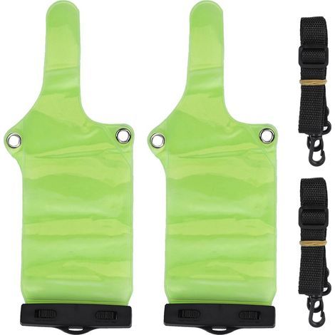 Set mit 2 wasserdichten Funkgerätetaschen – tragbar – für UV5R / UV82 / BF-888S Walkie-Talkies (1/5)