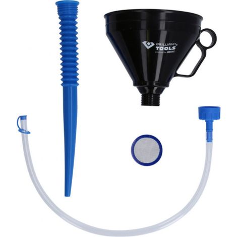 BRILLIANT TOOLS  Juego de embudos  universales 3  piezas - BT156916