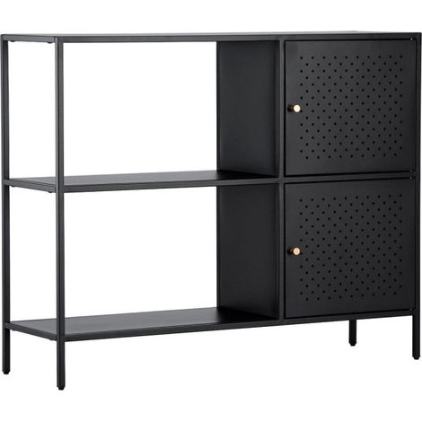 Console Design en Métal "Salta" 100cm Noir (1/5)