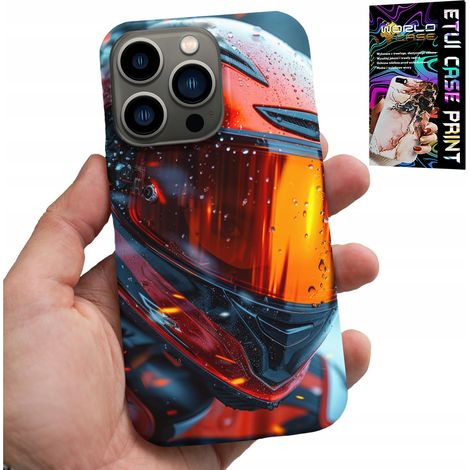 Funda para iPhone 15 Pro - motocicleta, casco de motocicleta FAN para motociclista (1/5)
