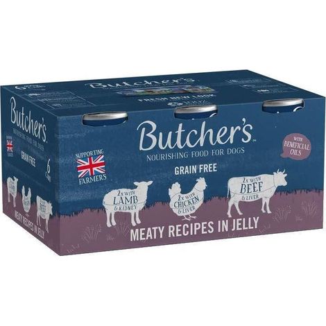 Butcher's Meaty Recipes 6 x 400g - 261987