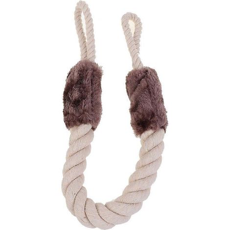 Butée de porte en corde de coton, coussin anti-claquement, nœud souple, protection de poignée pour portes intérieures (1/5)