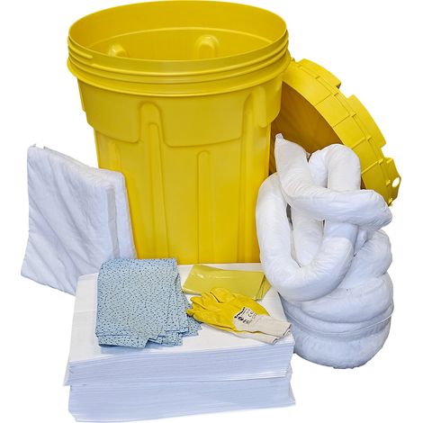 eurokraft basic, Kit d'urgence anti-fuite, en fût de sécurité, (1/4)