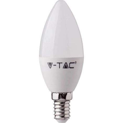 Bombilla LED V-TAC E14 de 4,5 W, regulable, con aplicación Google Alexa. V-TAC RGB+ 3 en 1. (1/5)