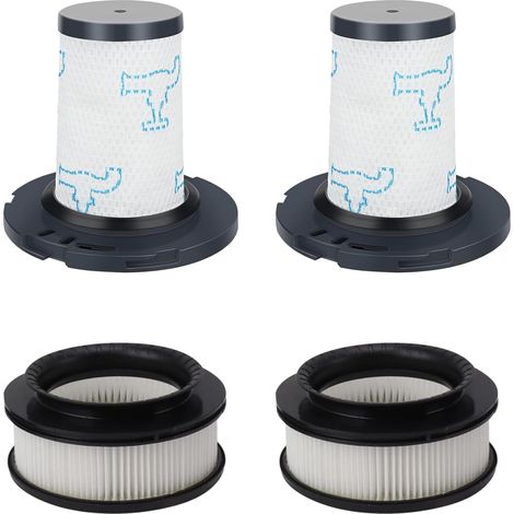 Filtre pour Rowenta X-Force Flex 11.60 12.6 14.60 15.60 Animal RH98xX RH99xx, 2 Filtres Pré-moteur + 2 Filtres Post-moteur ZR009007 ZR009008 (1/5)