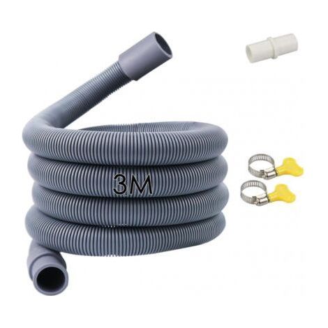 Universal 3m drain hose for washing machines and dishwashers. (1/5)