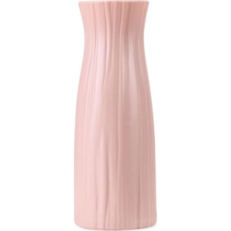 Rose Vases À Fleurs, Vase Soliflore Géométrique en Plastique pour Centres De Table, en Vrac, Pichet À Fleurs Léger, Vase De Table Vintage pour Décoration De Mariage, Fête, Salon, Chambre (1/5)