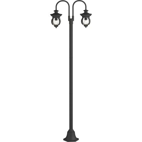 Post Lightdimmable 'Farley' made of Metal (1/5)