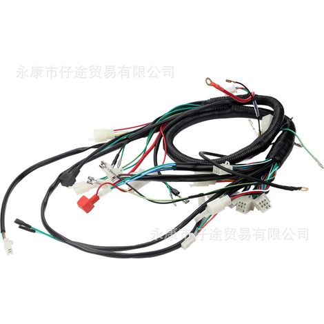 ATV ATV four-wheeled motorcycle, European standard 125-250cc, complete vehicle wiring harness assembly, turn signal function, horn. (1/5)