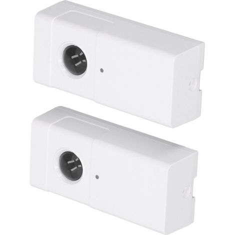 Capteur infrarouge d'ouverture de porte 940nm, portée de 30m, détecteur infrarouge de porte à cellule photoélectrique à faisceau unique 12-24V pour la sécurité de la maison blanc (1/5)