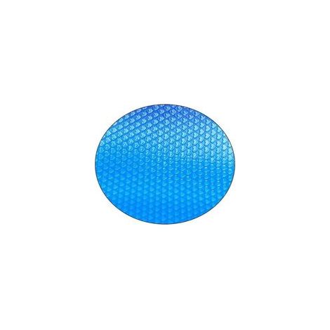 Bâche de piscine solaire ronde 120 cm – Film isolant thermique – Réduit l'évaporation et protège des UV – Chauffage de bassin extérieur
