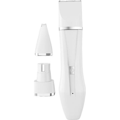 Tondeuse à pattes multifonctions pour animaux, rechargeable et étanche, avec écran numérique, idéale pour chiens et chats. Design professionnel et lumineux.-AquaForge (1/5)