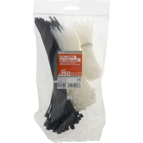 Lotto di 250 collari, Diam. da 25 a 50 mm, L.100, 140 o 180 mm CENTRALE BRICO