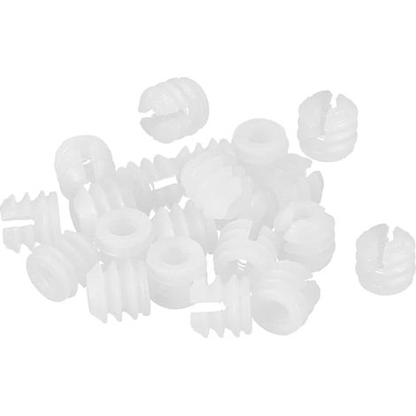 Meubles Élastique Insert Écrous 11mmx10.5mm Nylon (1/3)