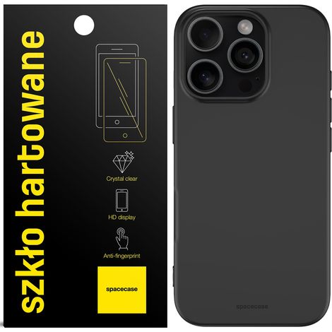 Matte Silikon-Schutzhülle für die Rückseite des iPhone 16 Pro Max + Glas (1/5)