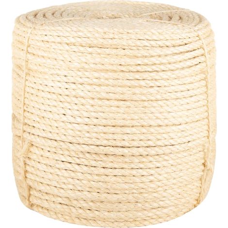 Maison Exclusive - Seil 100% Sisal 8 mm 25 m