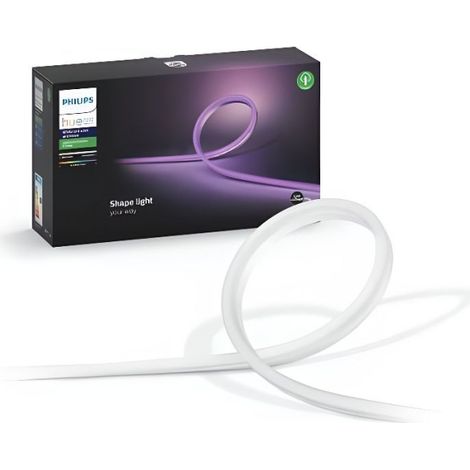 Ruban lumineux connecté Philips Hue White Outdoor Lightstrip - 5 m pour éclairage extérieur (1/4)