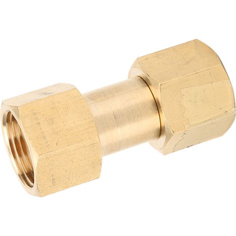 Adaptateur CGA-320 - CGA-580 pour passer d'une bouteille de dioxyde de carbone à un régulateur d'argon (1/5)