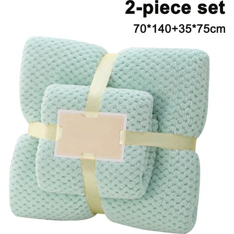 Serviette épaisse et douce en polaire corail, non pelucheuse, ensemble de serviettes de bain, super absorbante, en microfibre, serviette sèche, cadeau pour la maison, l'hôtel, la salle de bain et le v