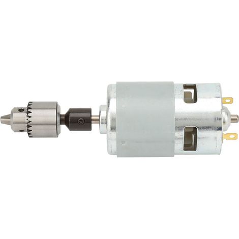 Leistungsstarker 12-30V 775 Elektromotor mit hohem Drehmoment, kugelgelagerter Welle und Kühlventilator (1/5)