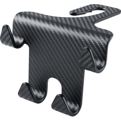 2 ganchos para asientos de coche, ganchos universales para reposacabezas de coche, ganchos para reposacabezas de asiento, para colgar ropa, bolsos y bolsas de la compra. (1/5)