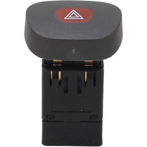 Interrupteur de feux de détresse 7700421820, bouton clignotant d'urgence pour Clio MK2 (1998-2010) (1/5)