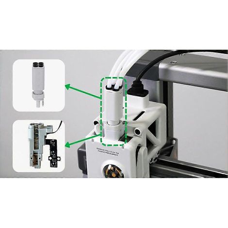 Kit de moyeu de filament AMS Lite avec 3 raccords pour tube PTFE, 1 tube PTFE de 2 m et 1 connecteur pour imprimante 3D Bambu Lab A1 Mini/A1 (1/5)