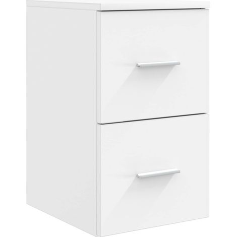 Bathroom Cabinet In-between White 30 x 35 x 50 cm vidaXL