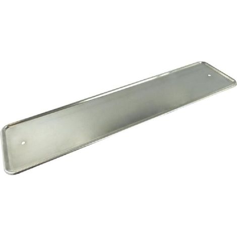 Porte plaque immatriculation -Inox-