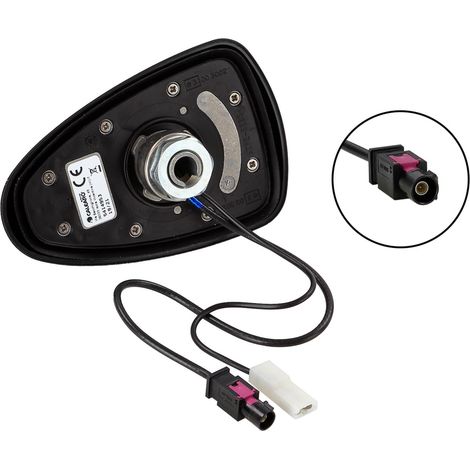 Adnauto – Antenne DAB+ pour autoradio – Kit de câbles 500 cm – Réception numérique améliorée – Installation facile dans tous véhicules