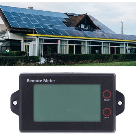 Écran LCD de contrôleur solaire compatible avec les contrôleurs solaires de la série SR-MC (1/5)