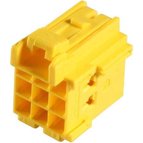 Connettore Serie JPT porta femmina 3x3 vie Giallo