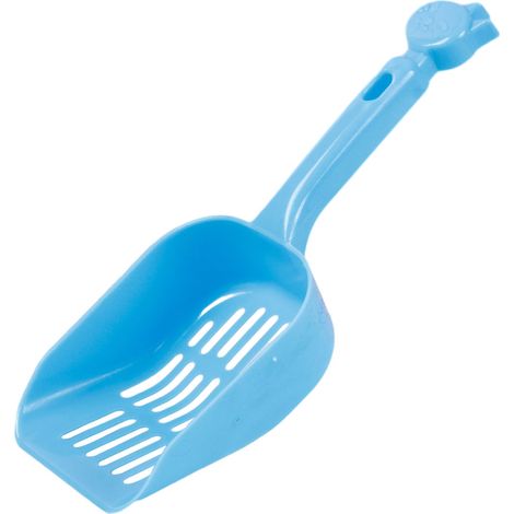 Pelle à litière Depets, pelle à litière à larges lattes, pelle à litière pour granulés de pin, tamis à litière en plastique durable (1/5)
