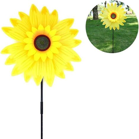 Tuteurs décoratifs tournesol de 70 cm pour balcon, terrasse ou jardin d'enfants (1/3)