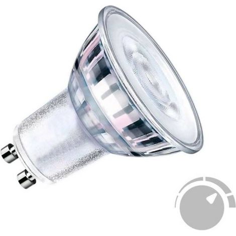 Bombilla LED GU10, 8W, 24º, SMD1A1A, 1200lm, CRI 98, regulable, Blanco cálido 2700K, regulable