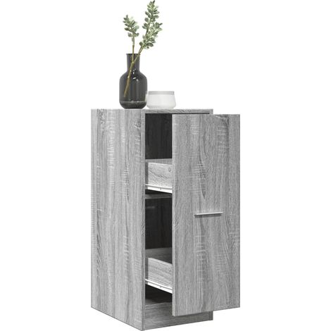 Apothekerschrank Grau Sonoma 30x41x77,5 cm Holzwerkstoff