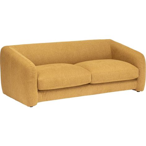 Divano 3 posti guppy giallo senape - Atmosphera créateur d'intérieur