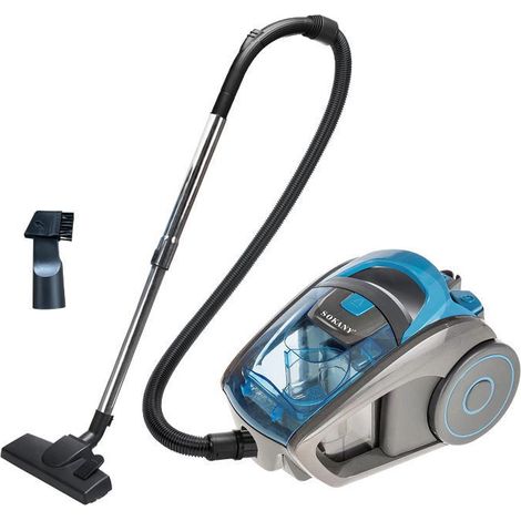 Beutelloser Staubsauger, 1,5 l, 2800 W. Leichtgewichtiger Staubsauger für Tierhaare, Teppiche und Hartböden.