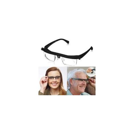 Brille mit Gläsern, deren Helligkeit, Fokus und Zoom einstellbar sind. (1/5)