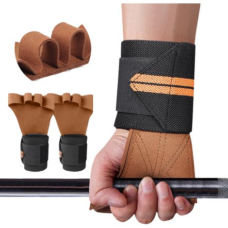 Gants De Musculation Antidérapants En Microfibre Pour Tractions Et Haltérophilie Protection Des Mains Hommes Et Femmes - 1 Paire (1/5)