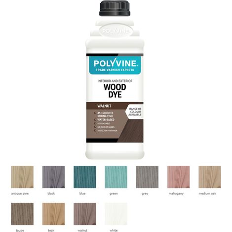 Polyvine - Wood Dye Colour - Taupe - 100ml