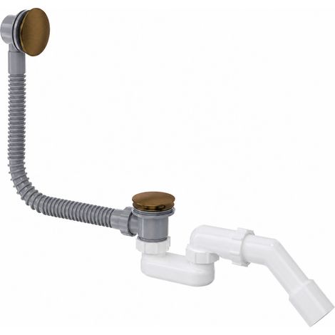 Deante NHC C57B sifone bronzo spazzolato 112 mm di diametro (1/5)