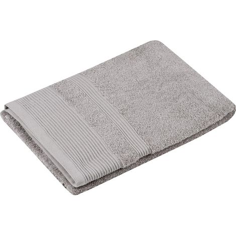 Serviette de toilette 70 x 140 cm Lilas taupe (1/3)