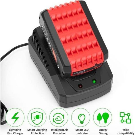 Chargeur Remplacement Bosch 14,4V/18V GAL 18V-20/40 GBA – Compatible Batteries Outils, Recharge Rapide et Sécurisée (1/4)