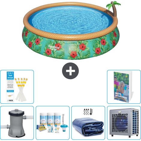 Bestway Piscina Bestway Fast Set Redonda - 457x84 cm - 7-piezas  S302 (1/5)