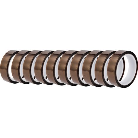 TRU COMPONENTS ESD-Klebeband 10 St. Bernstein (L x B) 33 m x 25 mm Polyimid (1/3)